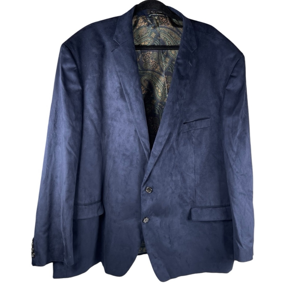 Lauren Ralph Lauren Navy Blue Sport Coat Blazer 56R